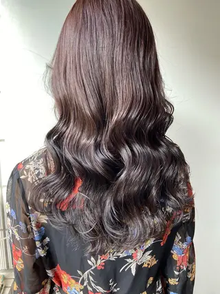 ロング カラー ヘアアレンジ 💖艶と似合わせ💖 カラーカット💖のヘアスタイル