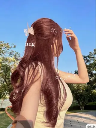 カラー 透明感うる艶カラー 🤍MANAMIのヘアスタイル