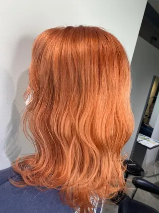 ミディアム Lilly 中谷友里のヘアスタイル