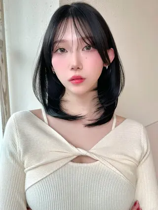 ミディアム 市原 大翼のヘアスタイル