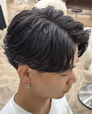 パーマ メンズ 【メンズ専門】名駅 /パーマ/髪質改善のヘアスタイル