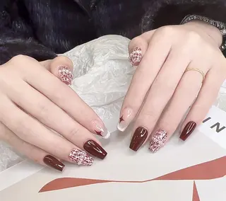 ネイル By moonネイル 🌷ワンホン/韓国風のネイルデザイン