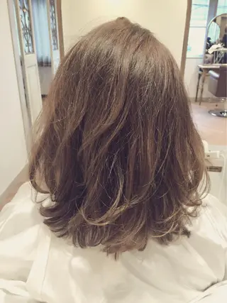 ショート ミディアム カラー パーマ ヘアアレンジ 韓国♡ハイライト ♡YURIのヘアスタイル