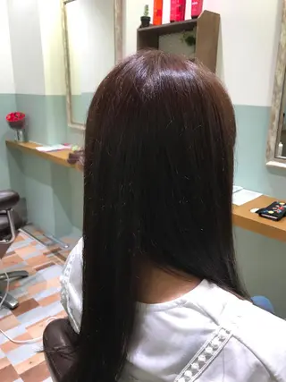 セミロング C-Link カラー専門店所属・C-Link シーリンクのヘアスタイル