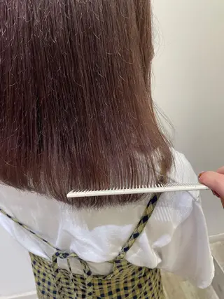 ミディアム カラー シールエクステ横浜 🐏☁️miminaのヘアスタイル