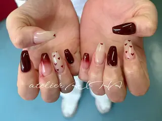 セミロング アトリエAIHA★ フィルイン推奨サロンのネイルデザイン