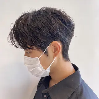 パーマ メンズ メンズ縮毛矯正 ♠️店長下平隼人のヘアスタイル