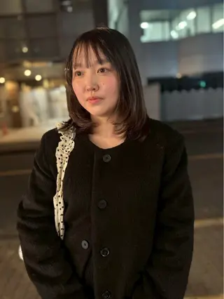 ミディアム NEWTON 🌟カットモデル募集のヘアスタイル