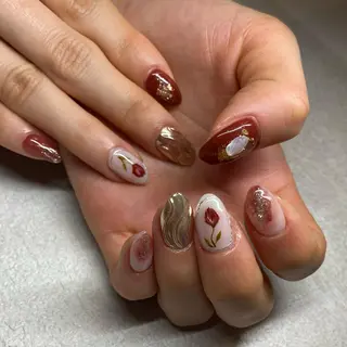 ネイル NORA nail UMEDA MAIのネイルデザイン