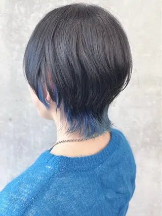 ショート ボブ/ゆるふわ ボブパーマ/とういのヘアスタイル