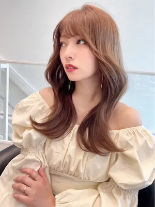 カラー 廣永 優芽のヘアスタイル