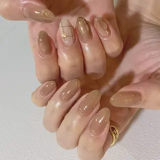 ネイル 新宿ニュアンスネイル makotoのネイルデザイン