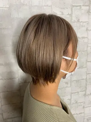 ショート カラー 船津武俊 フナツタケトシのヘアスタイル