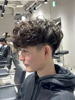 ショート パーマ メンズ メンズパーマ職人 パーマ🔥ritaのヘアスタイル