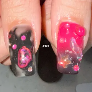 ネイル posa nail モエミのネイルデザイン