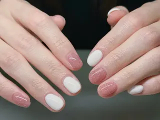 カラー ココナッツ cocoのネイルデザイン