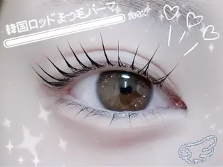 マツエク・マツパ Moe🤍Moon Doll Eyeのマツエク・マツパデザイン