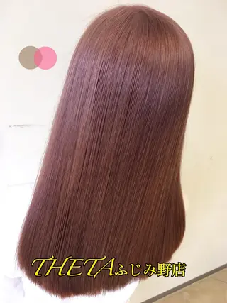 セミロング 菊地 聖のヘアスタイル