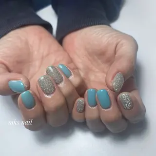 ネイル mks＊nail //  枚方長尾のネイルデザイン