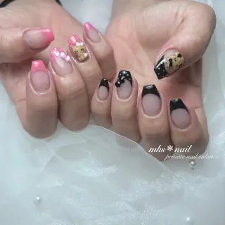 ネイル mks＊nail //  枚方長尾のネイルデザイン