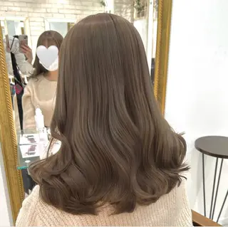 ロング カラー 透明感カラー 古山 結季🌙🖤のヘアスタイル