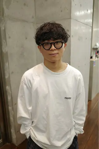 ショート パーマ メンズ 🌀パーマ特化 美容師🌀/しゅんのヘアスタイル