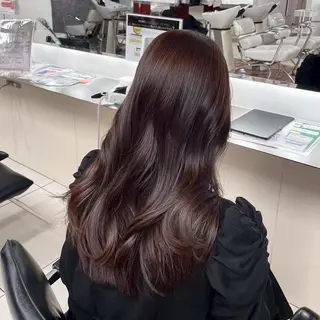 ロング 髪質改善 💠 韓国風うる艶/シオリのヘアスタイル