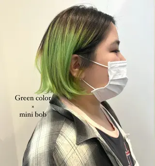 ミディアム カラー 🦭era shiori🦭のヘアスタイル