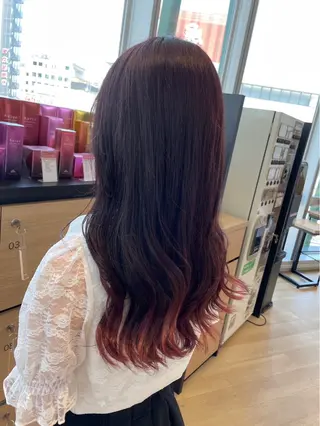 カラー 🟢似合わせカット/ ハセガワ🟢のヘアスタイル