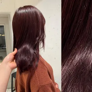 ミディアム カラー ヘアアレンジ stylist ◎RUKI.のヘアスタイル