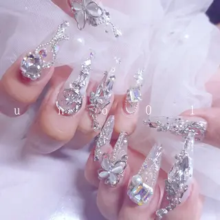 ネイル 梅田🦄中崎町🩵 u n o 0 1のネイルデザイン