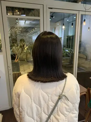 ミディアム カラー Make's表参道 らら🌼のヘアスタイル