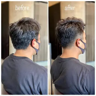 メンズ 宮城 将大のヘアスタイル