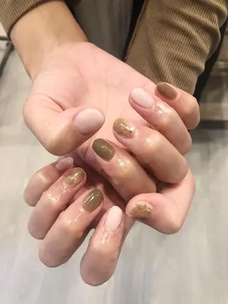 ネイル 【岐阜💅🏻】 オトナ可愛い🤍🪄のネイルデザイン