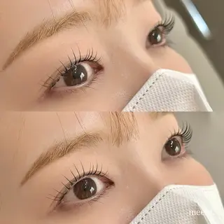 マツエク・マツパ まつげ・眉毛専門 meem.miraiのマツエク・マツパデザイン