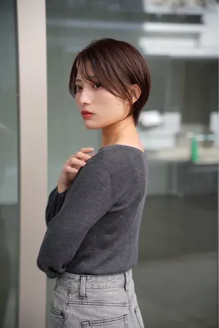 ショート カラー 加賀 千聖 /soigneのヘアスタイル