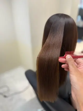 ロング 竜太/髪質改善カラ ー/似合わせカットのヘアスタイル