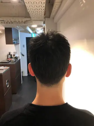 ショート 刈り上げの あおきさんのヘアスタイル