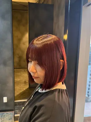 ショート カラー 似合わせカット/ レディース特化/佑月のヘアスタイル