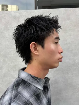 メンズ 米元 春奈のヘアスタイル