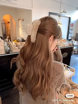 ロング カラー 🎀暖色/ラベンダー /paru🤍のヘアスタイル