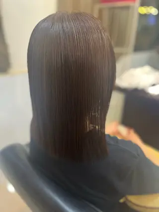 ミディアム カラー 🍒 SANA🍒のヘアスタイル