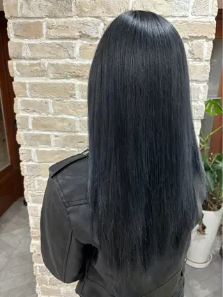 ロング カラー 堀 のえかのヘアスタイル
