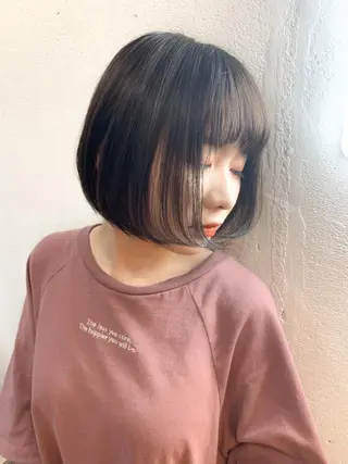 ショート ショート✨ボブ✨代表 新田見美仁のヘアスタイル
