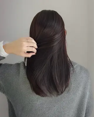 セミロング 局 寛樹のヘアスタイル