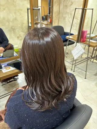 ロング ツヤカラー🫧Sae ネイルモデル募集中のヘアスタイル