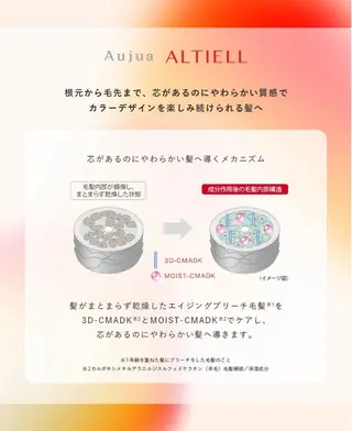 カラー ハイトーン/韓国ヘア senaのヘアスタイル