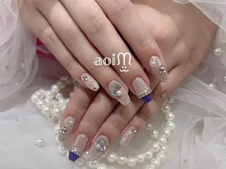 ネイル 葵うさぎ AIのネイルデザイン