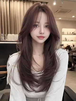 ロング 藤井 浩輝のヘアスタイル