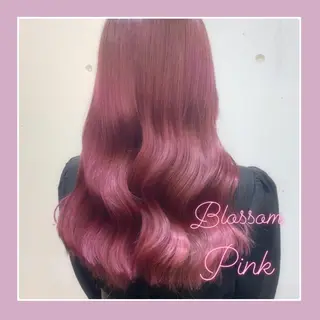 セミロング テラダ ココロのヘアスタイル